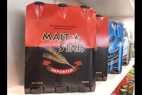 Maltstar, distributed by Tempo Beverages, is a non-alcoholic malt beverage popular in Israel